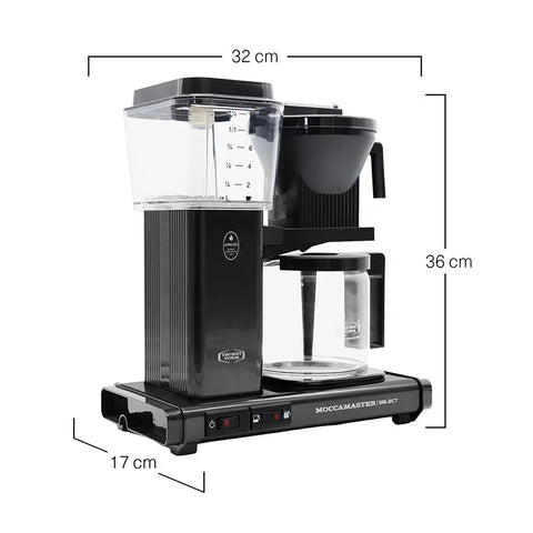 Moccamaster KBG Select – Cafetière filtre électrique